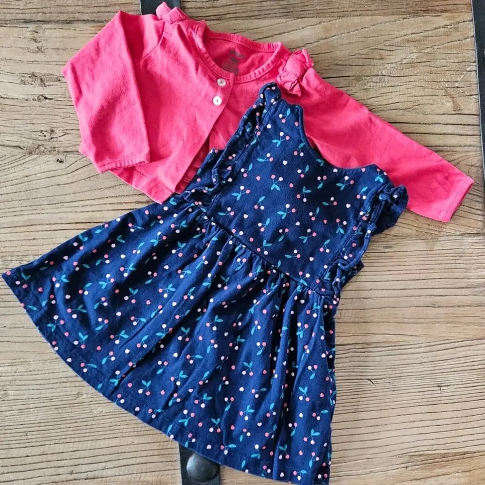 Carter's fall dress bundle sz 18m